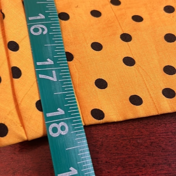 Alternative 80s Vintage Sz 10 Good Times Yellow Polka Dot Blazer Open Cropped - Picture 9 of 9